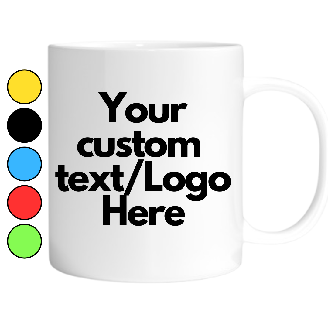 Custom Mugs 11 oz (Only Front of the Mug) 