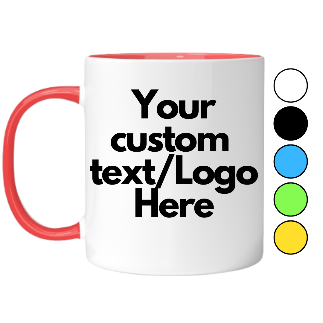 Custom Mugs 11 oz (Only Front of the Mug) 