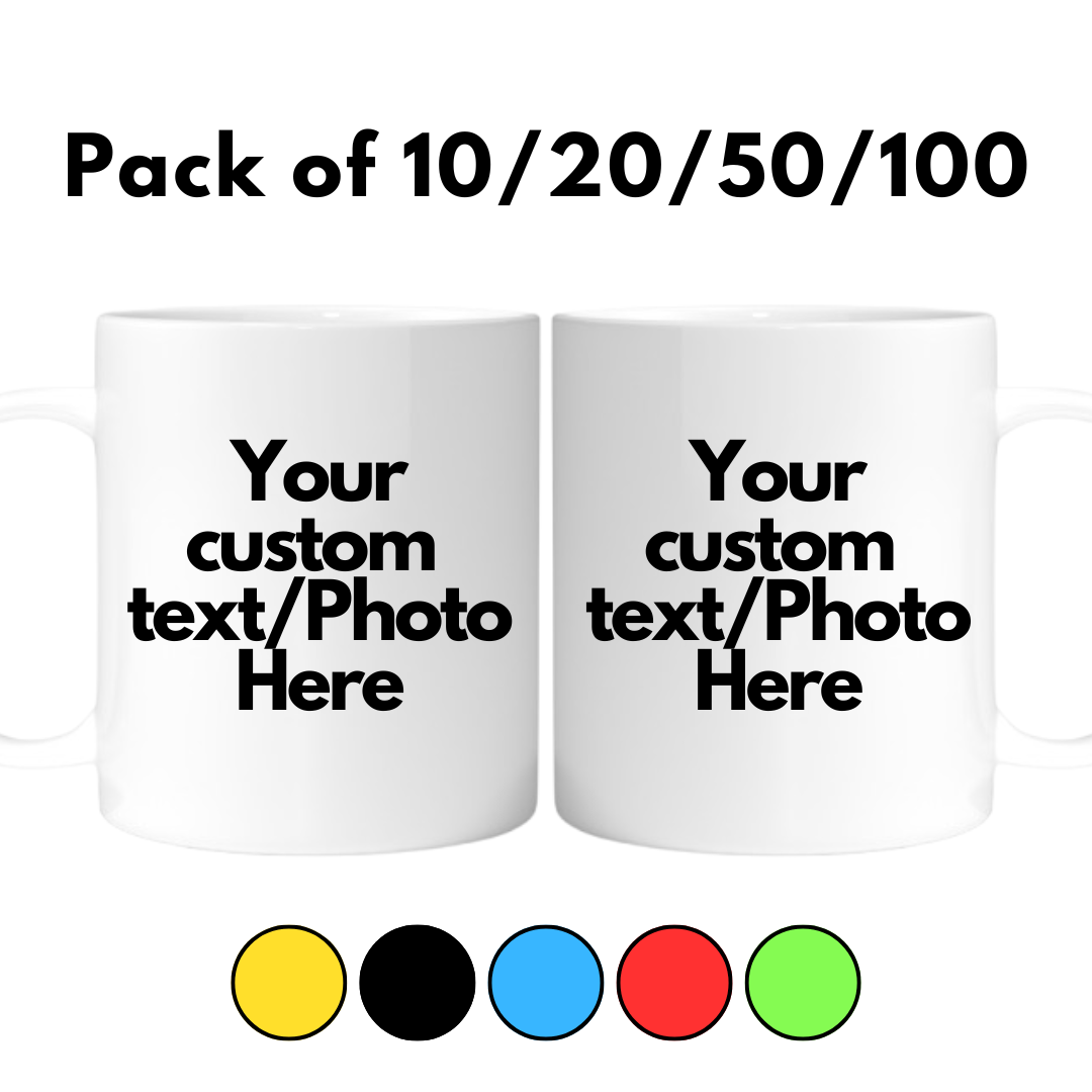 Custom Mugs 11 oz (Both Sides of the Mug) 
