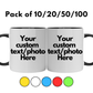 Custom Mugs 11 oz (Both Sides of the Mug) 