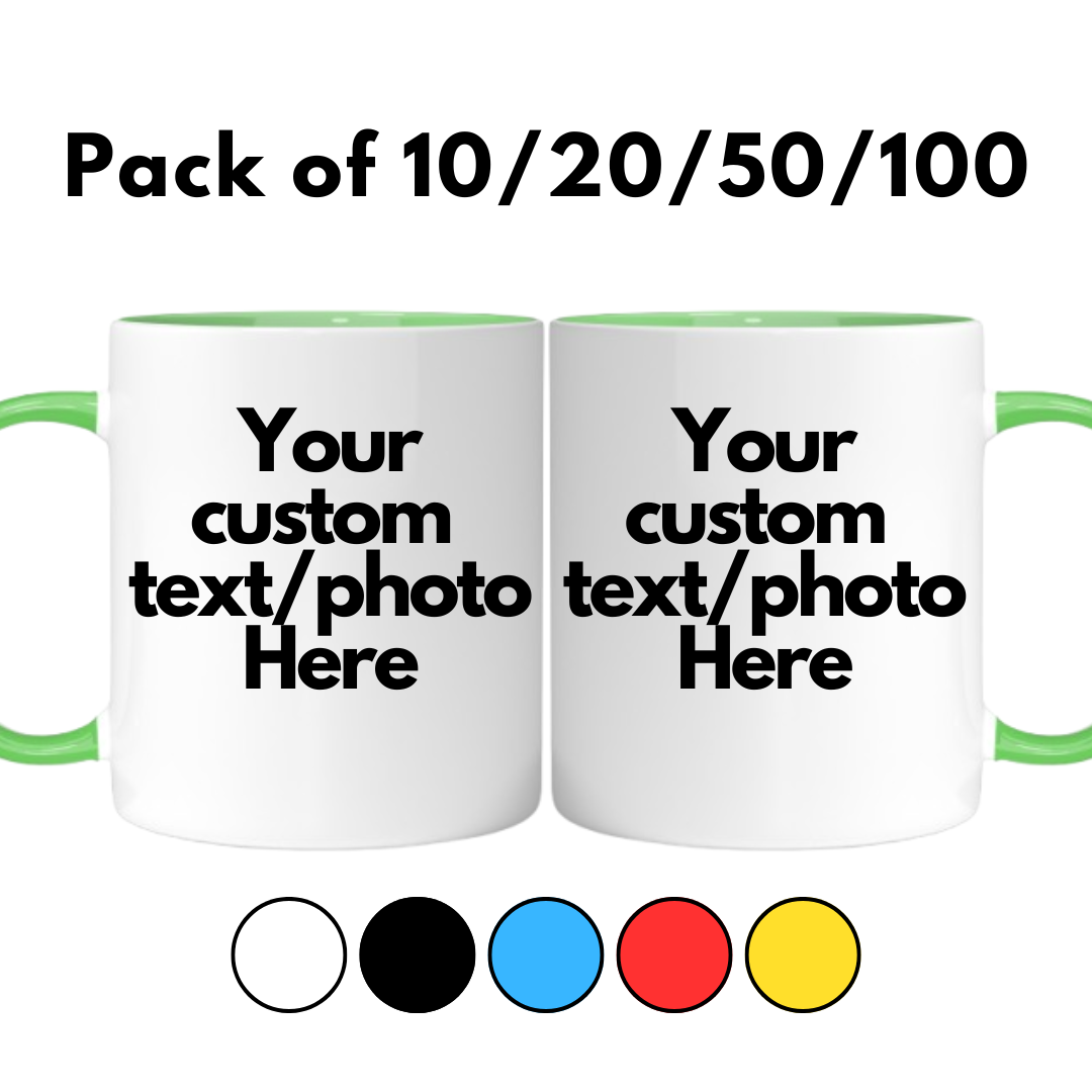 Custom Mugs 11 oz (Both Sides of the Mug) 