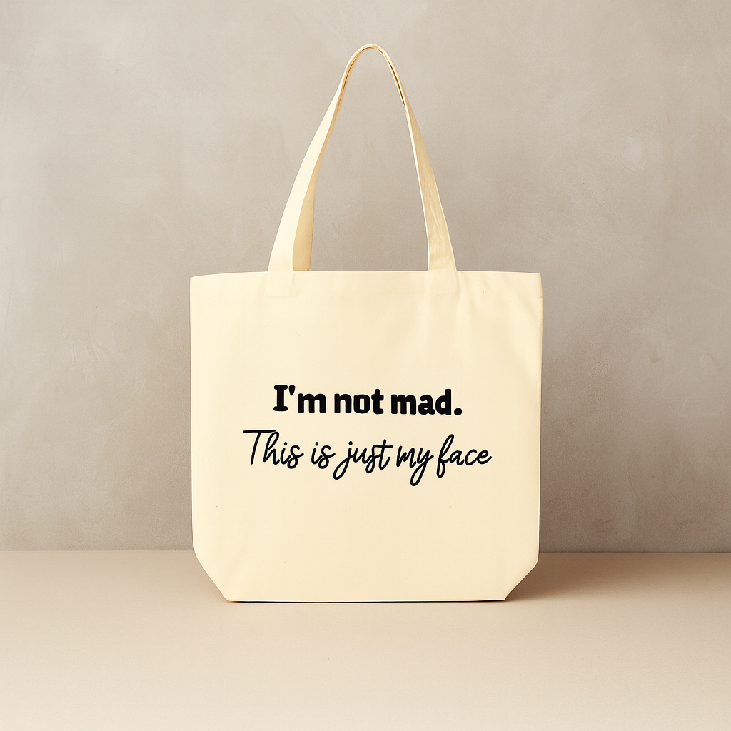 Im not mad. this is just my face